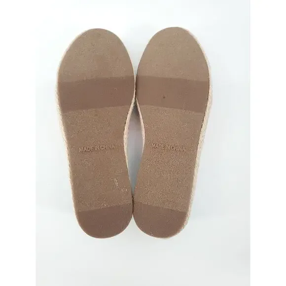 Report Kid Blue Denim Glitter Rainbow Slip-On Espadrilles - 13 - Picture 7 of 7